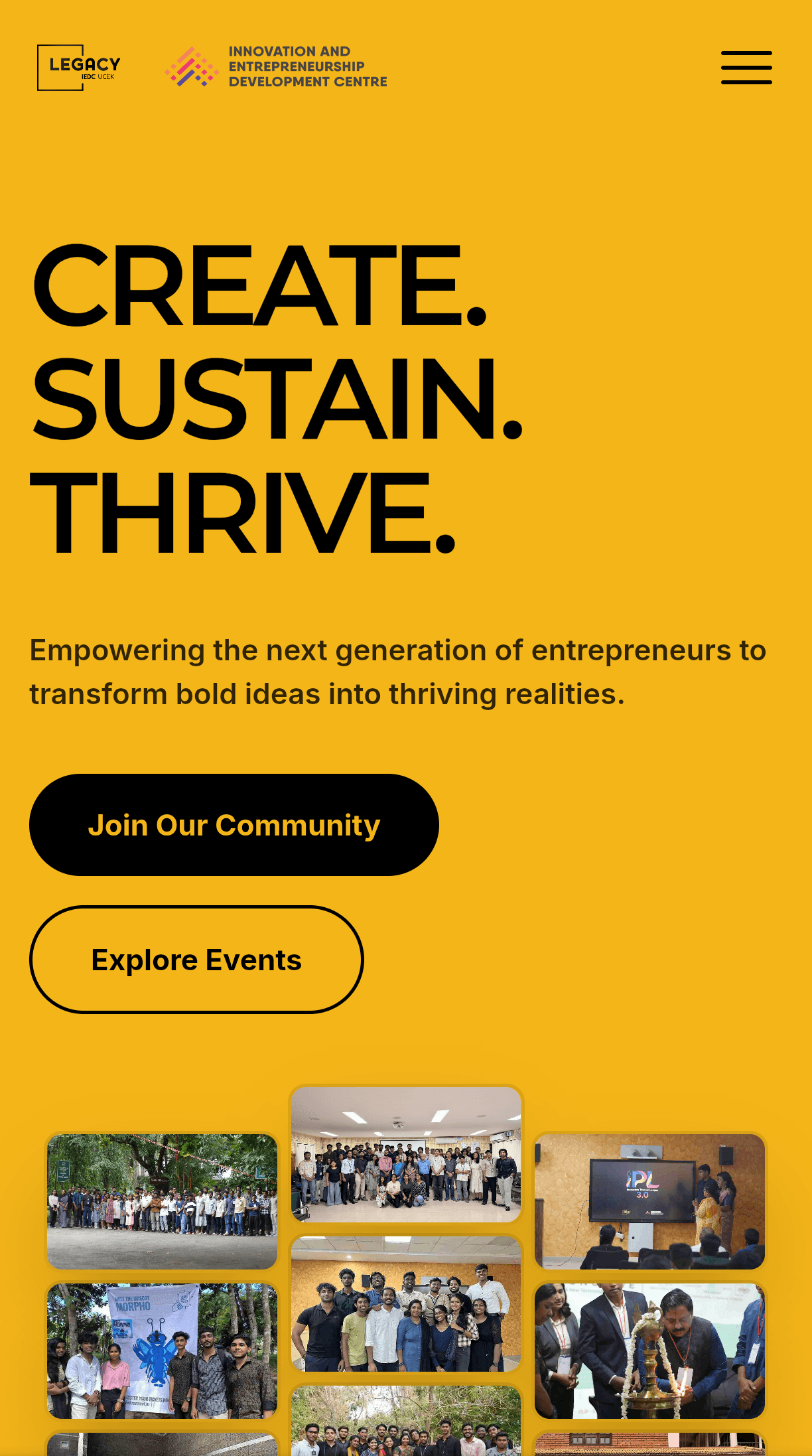 Landing page
