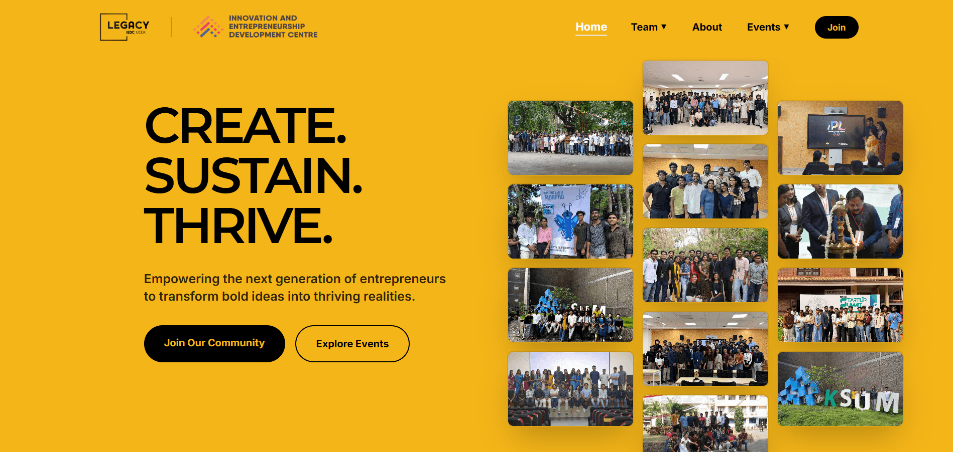 Legacy IEDC Website